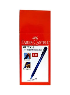 FABER-CASTELL Grip X10 Retractable Ball Point Pen Blue  - Image 3