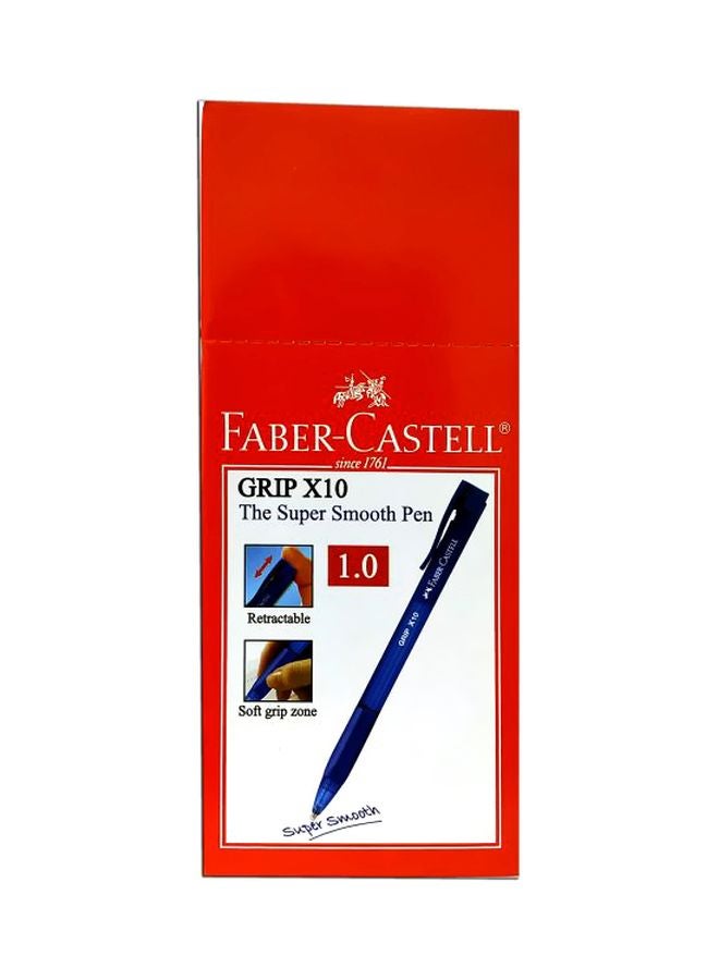 Grip X10 Retractable Ball Point Pen Blue