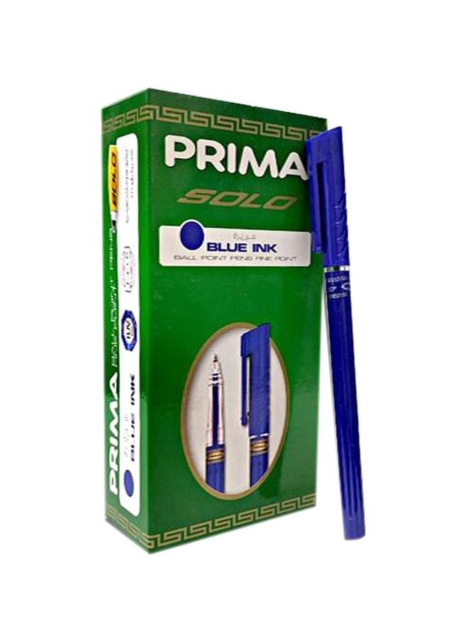 PRIMA 24-Piece Solo Rollerball Pens Blue 