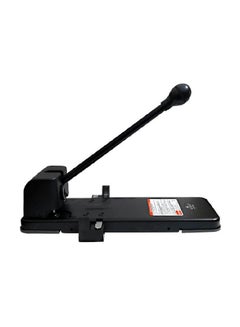 2-Hole Heavy Duty Puncher Black
