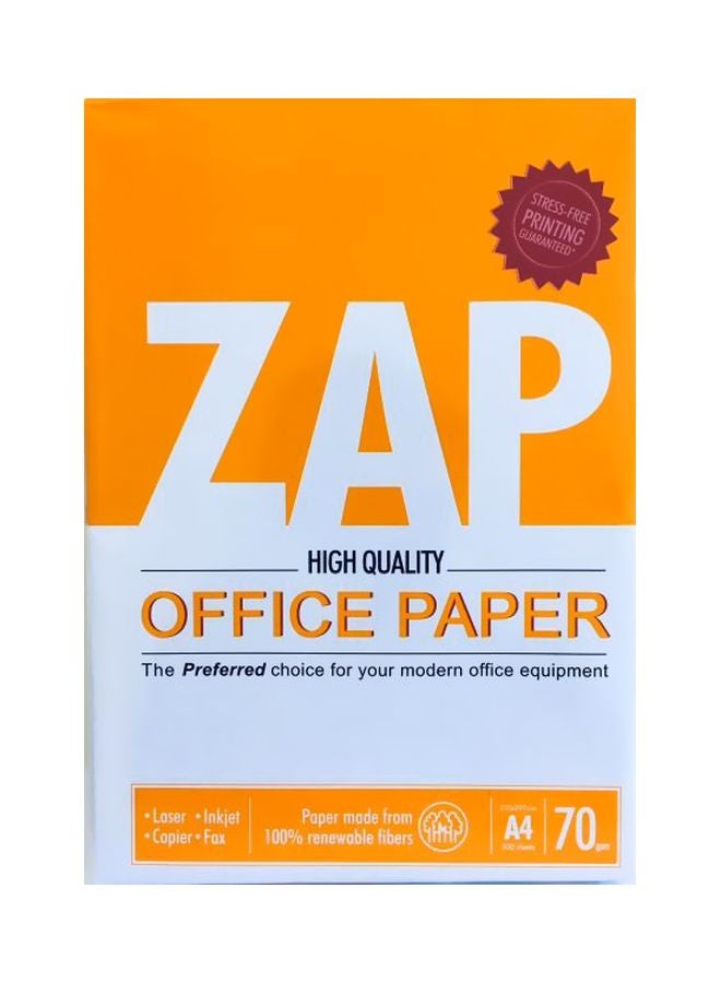 زاب - ورق مكتب مقاس A4 - Image 1
