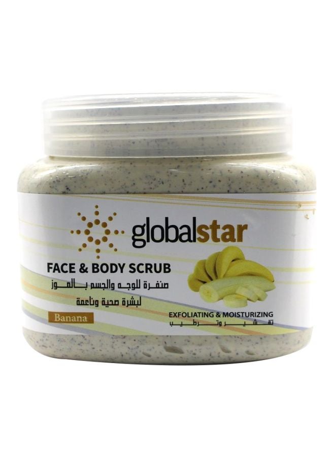 globalstar Face And Body Scrub - Banana 500ml