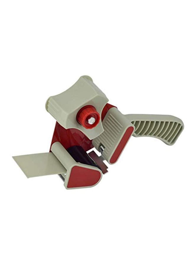 Generic Box Tape Dispenser With Handle Beige/Red  - Image 1