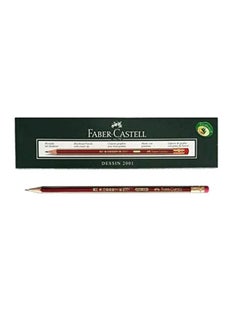 12-Piece Dessin 2001 Pencil Set Black