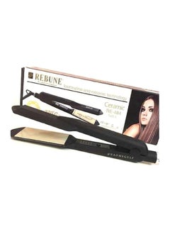 REBUNE Ceramic Hair Straightner Black 400grams 
