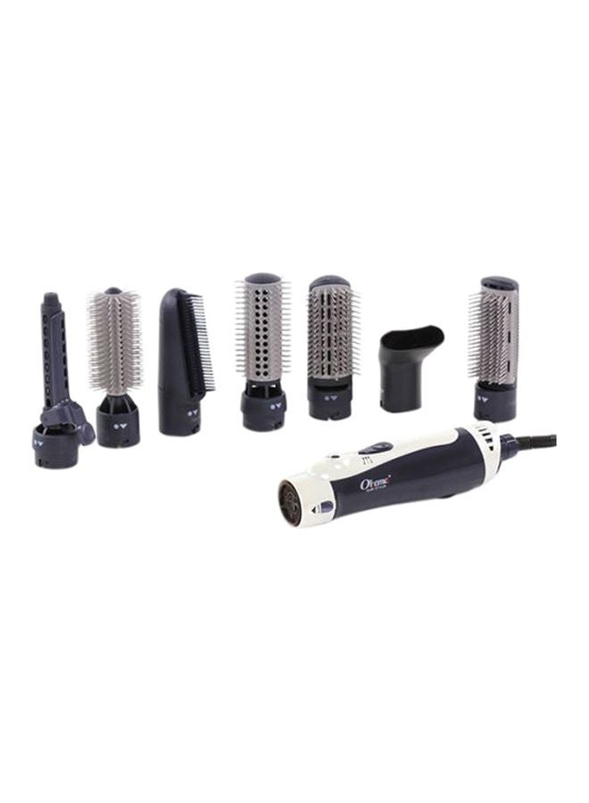 أوكيما طقم مصفِّف شعر أزرق/ أبيض - Image 1