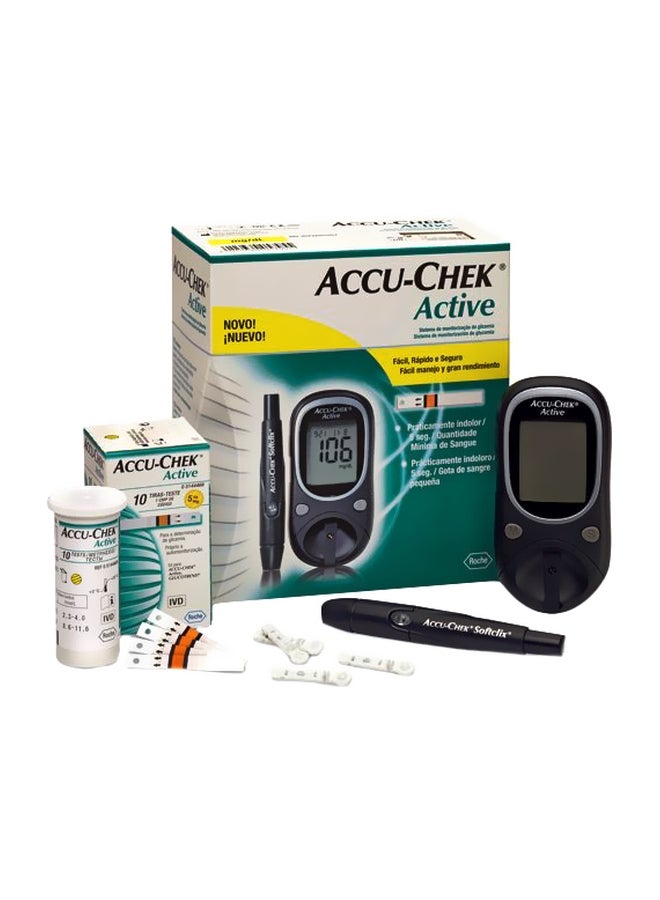 ACCU-CHEK - Active Blood Glucose Monitor Kit - Image 1