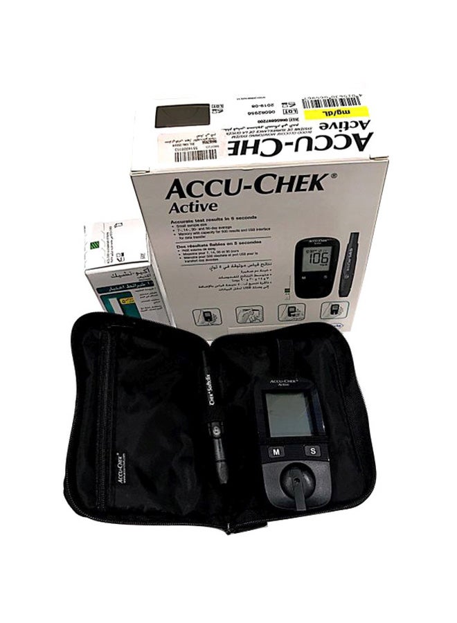 ACCU-CHEK - Active Blood Glucose Monitor System Kit - Image 1
