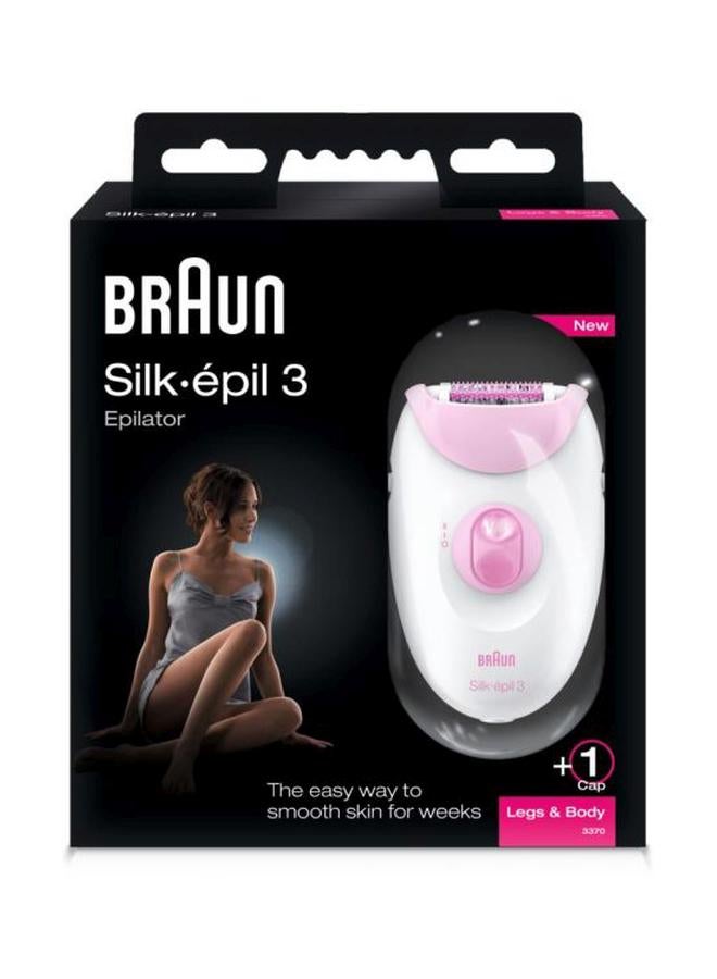 BRAUN Electronic Epilator White/Pink - Image 2
