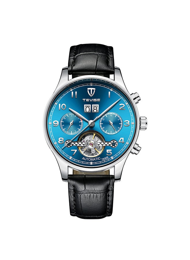 Tevise Men's Leather Analog Wrist Watch J-989