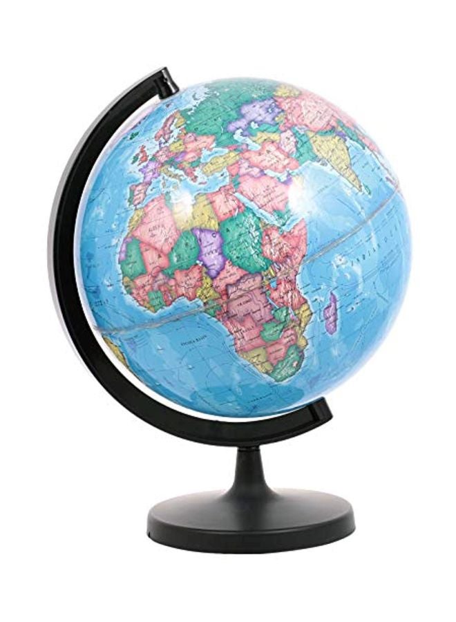 كانو مجسم كرة أرضية من البلاستيك أزرق/أحمر/أخضر - Image 1