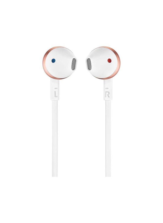 JBL In-Ear Wired Headphone Rose Gold/White - Image 4