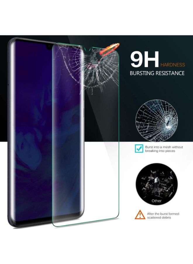 KuGI - Full Cover Tempered Glass Screen Protector For Huawei P30 Pro Clear - Image 1