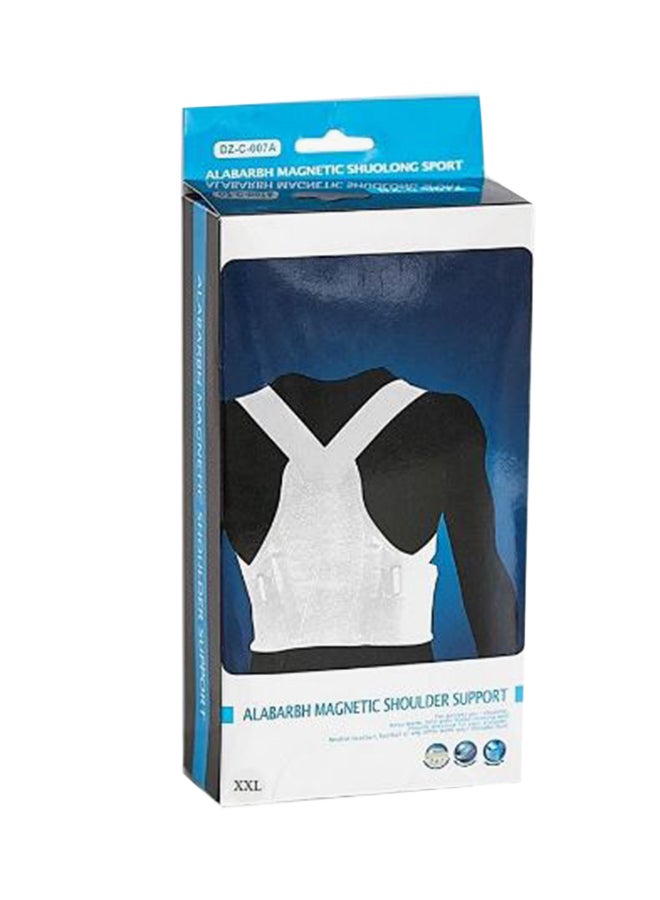 ماركة غير محددة - مشد مغناطيسي رياضي داعم للظهر والكتف XXL - Image 1