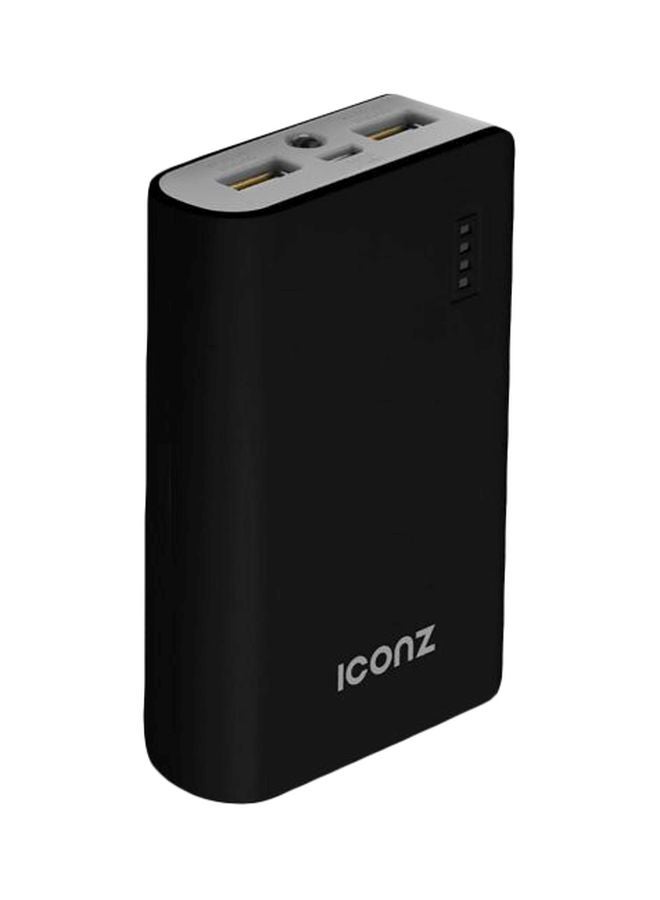 Iconz 9000.0 mAh Portable Power Bank Black
