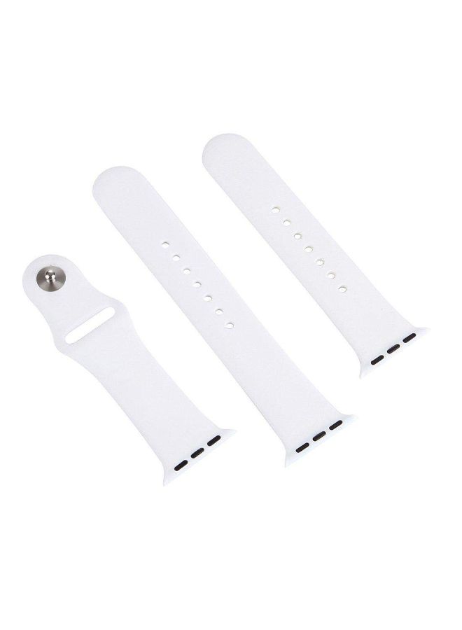 Silicone Replacement Wrist Band For Apple Watch - Image 4