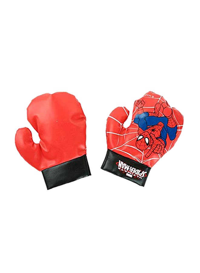 Generic Spiderman Mini Boxing Bag With Gloves 18x37cm  - Image 2