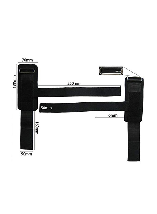 Generic - 2-Piece Gym Weight Lifting Sports Wristband - Image 1