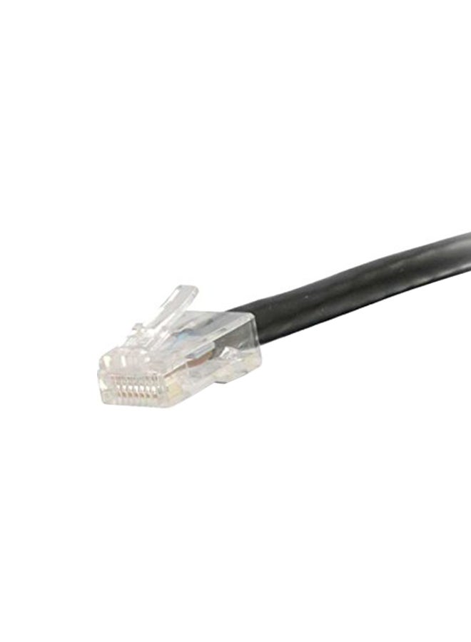 Cat 5e Non-Booted Network Patch Cable Black  - Image 2