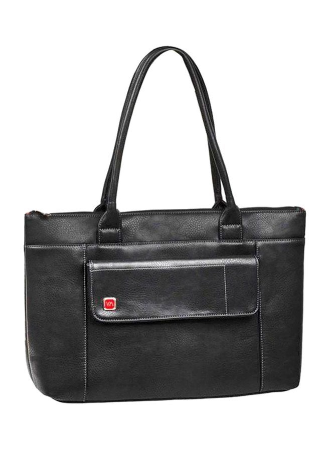 ريفاكيس حقيبة كتف من الجلد الصناعي أسود