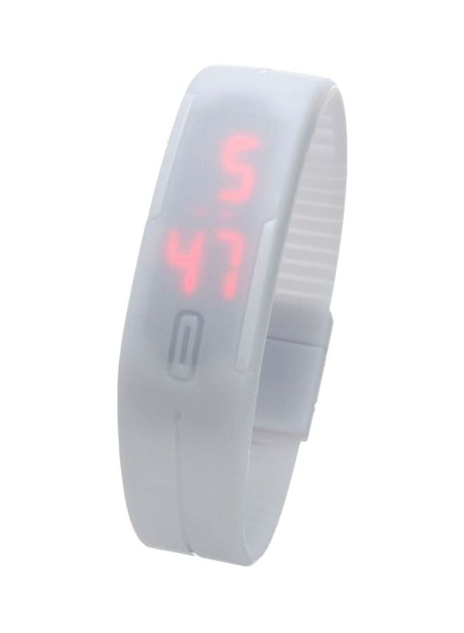 ساعة يد مزودة بشاشة LED unisex