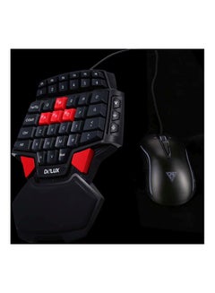 DELUX Single-Handed Wired Gaming Keyboard  - Image 4