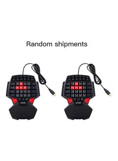 DELUX Single-Handed Wired Gaming Keyboard  - Image 5