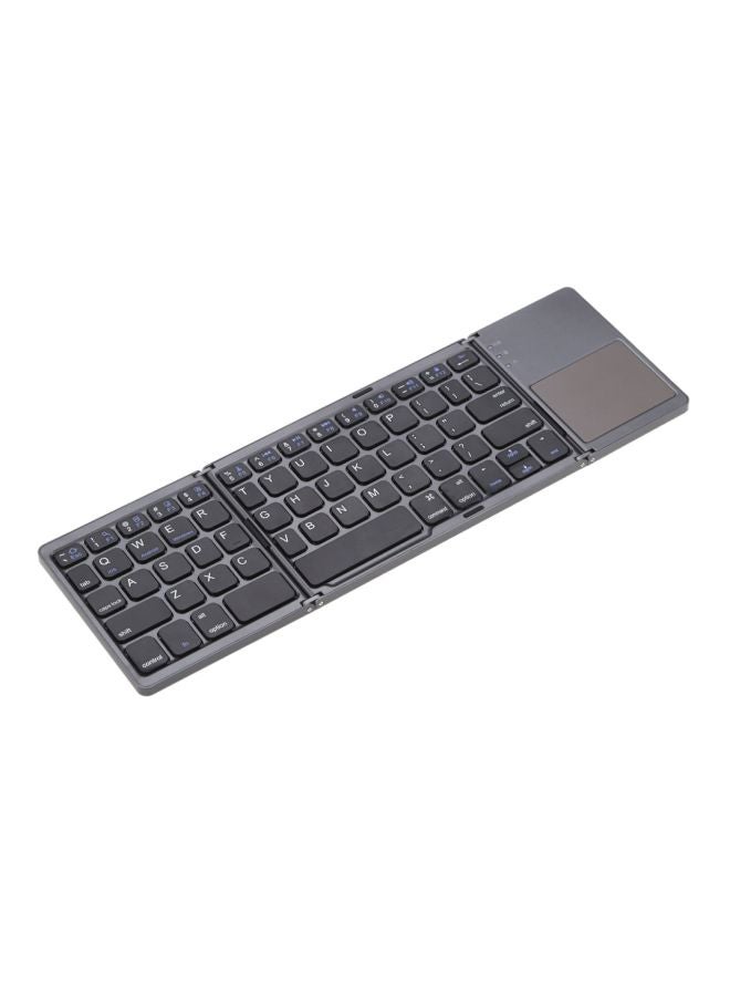 Wireless Foldable Keyboard With Touchpad Dark Grey - v1564759118/N28817506A_2