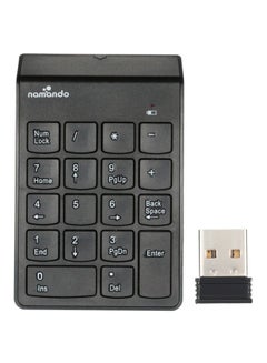 Generic Wireless Numeric Keypad Black  - Image 1