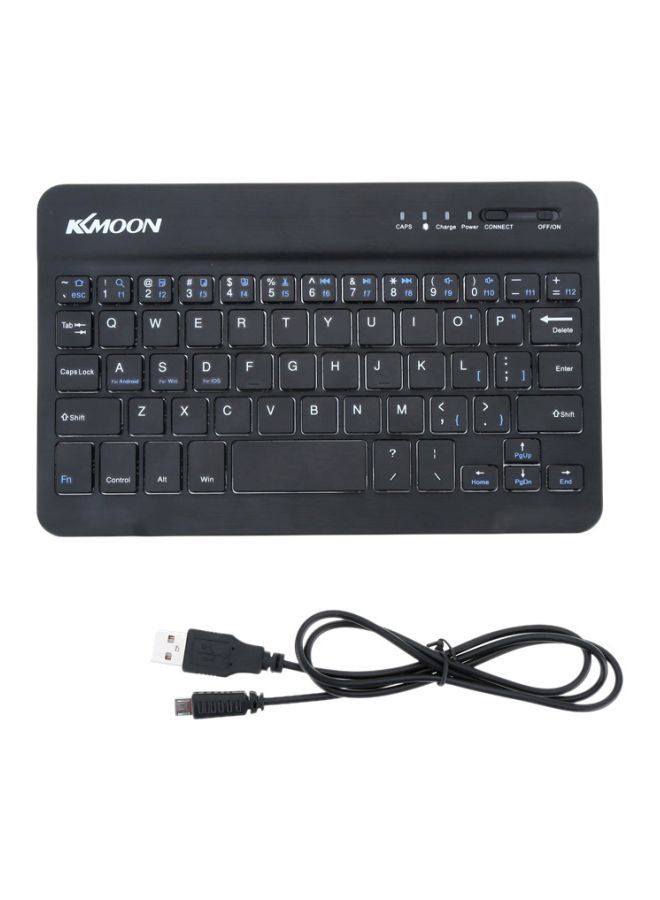 كيه كيه مون لوحة مفاتيح بديلة تعمل بتقنية البلوتوث أسود - Image 1