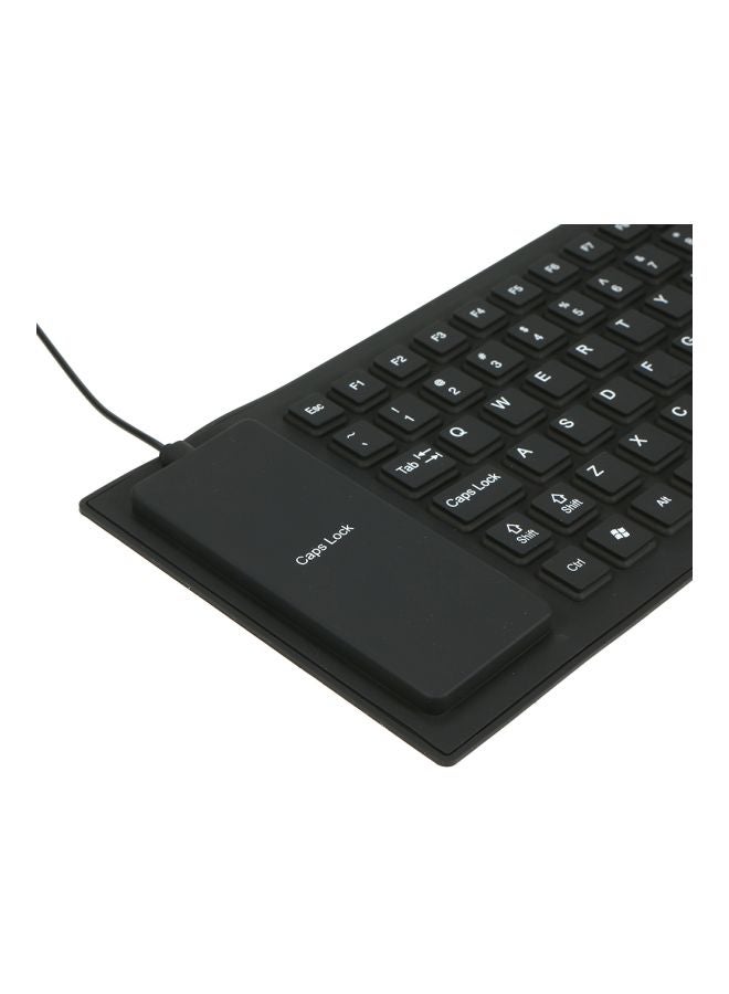 docooler Flexible USB Keyboard Black - Image 2
