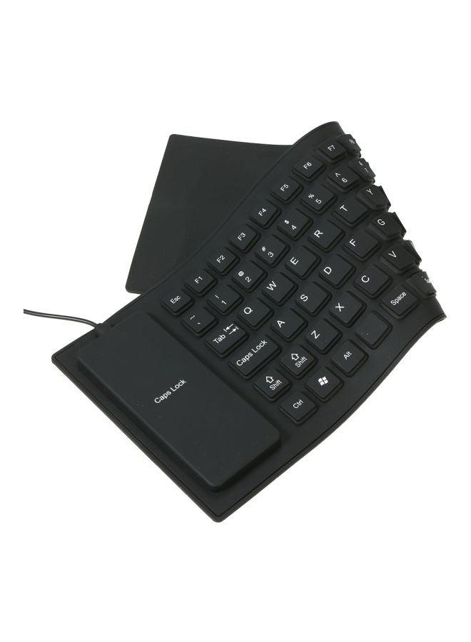 docooler Flexible USB Keyboard Black - Image 3