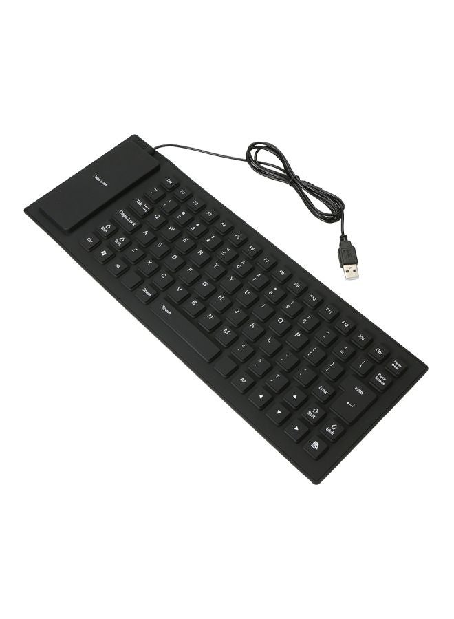 docooler Flexible USB Keyboard Black - Image 4