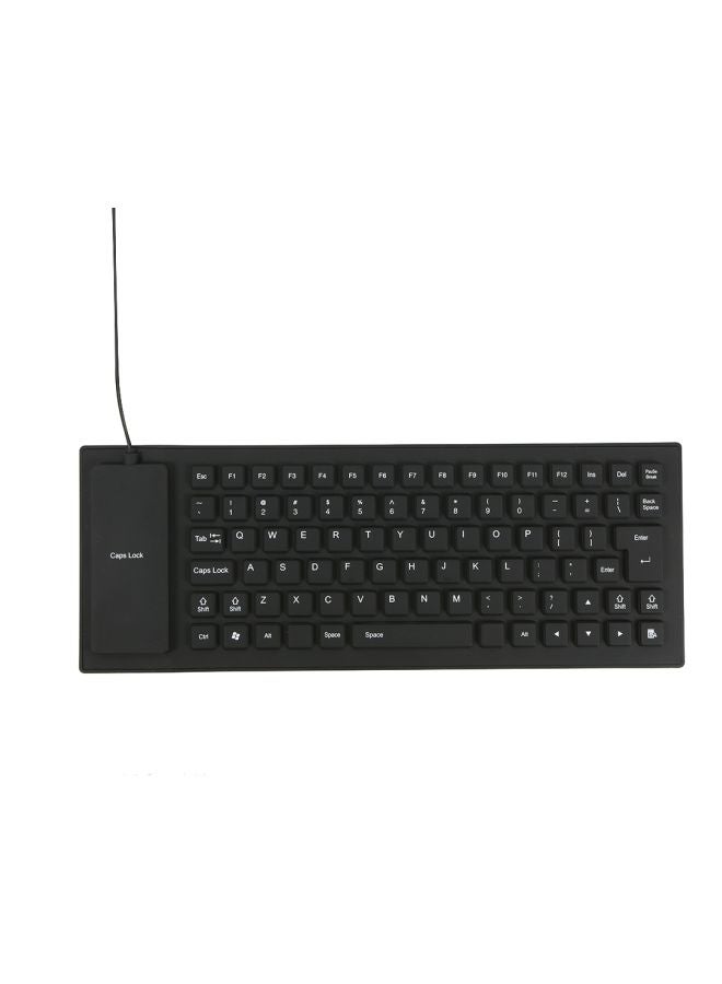 docooler Flexible USB Keyboard Black - Image 5