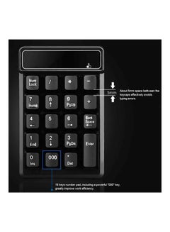 Generic Wireless Numeric Keypad Black  - Image 2
