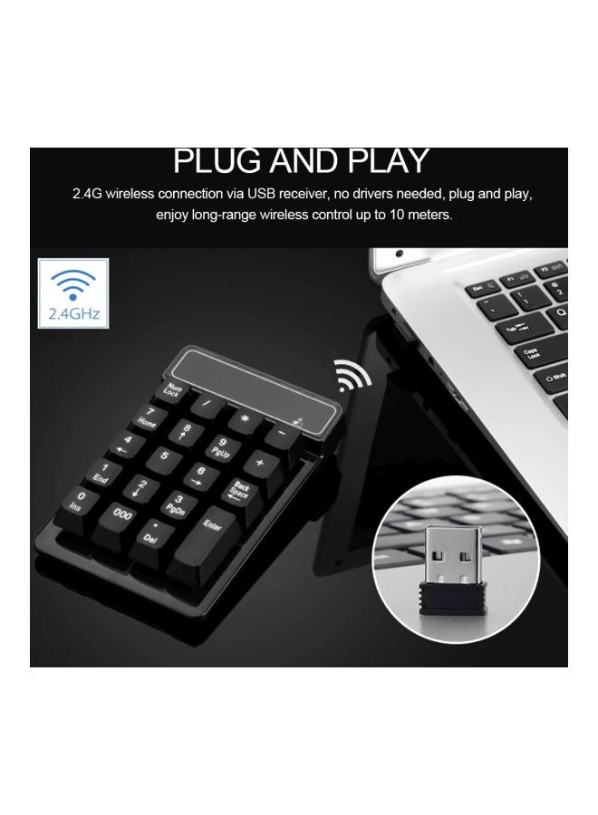Generic - Wireless Numeric Keypad Black - Image 1