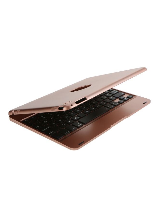 Bluetooth Keyboard Case Cover For Apple iPad Pro/Air 2 9.7-Inch Rose Gold - Image 2
