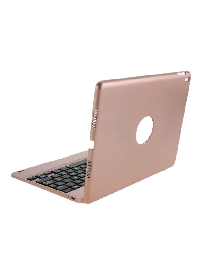 Bluetooth Keyboard Case Cover For Apple iPad Pro/Air 2 9.7-Inch Rose Gold - Image 3