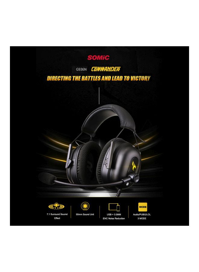 Somic Over-Ear Gaming Headphones With Mic - PlayStation 4 - Image 3