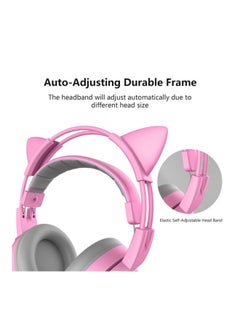 Somic Over-Ear Gaming Headphones With Mic - Xbox One Pink/Grey  - Image 2