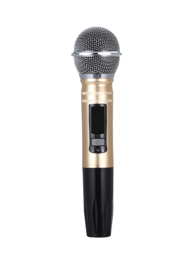 2-Piece Karaoke Microphone For Meeting 8179 Gold/Black/Silver - Image 1