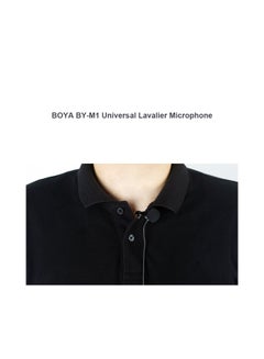 BOYA BY-M1 Universal Lavalier Microphone BY-M1 Black  - Image 4