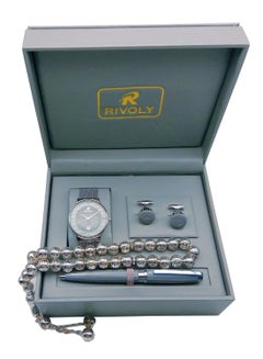 men Men's 4-Piece Analog Watch Gift Set GG201917