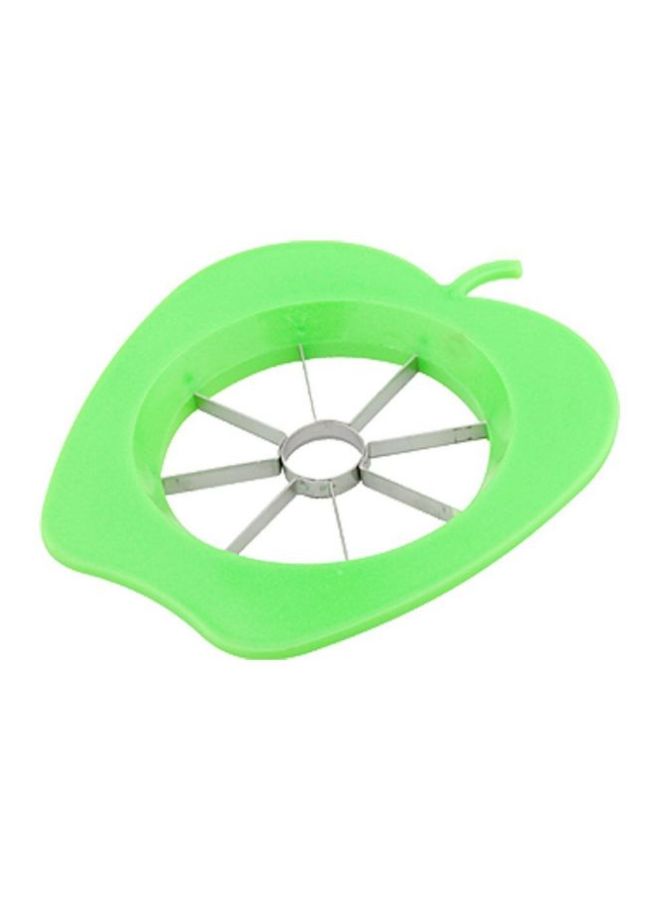 Plastic Apple Slicer Green/Silver