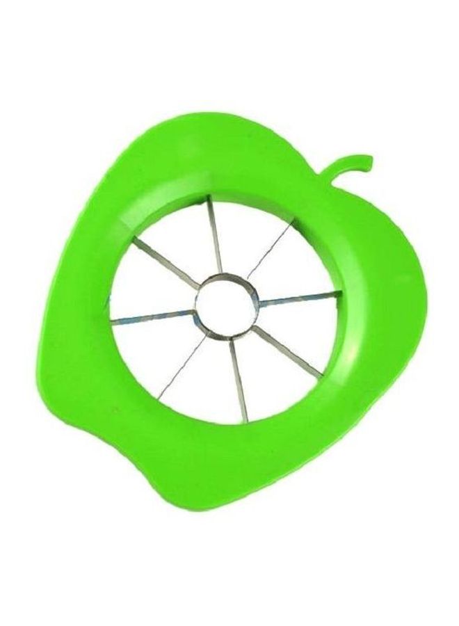 Plastic Apple Slicer Green/Silver