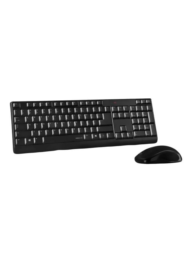 SPEEDLINK Wireless Mouse And Keyboard Set - English/Arabic Black 