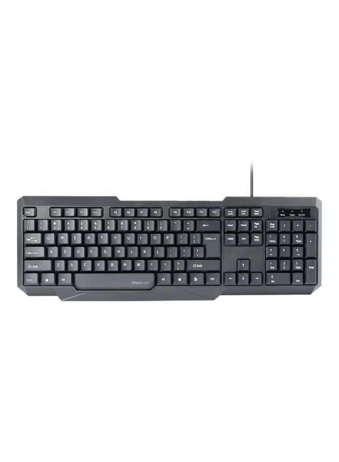 SPEEDLINK Scripsi USB  Keyboard Black 