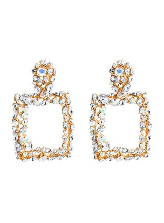 Hollow Square Dangle Earrings - v1564769558/N28875805A_1