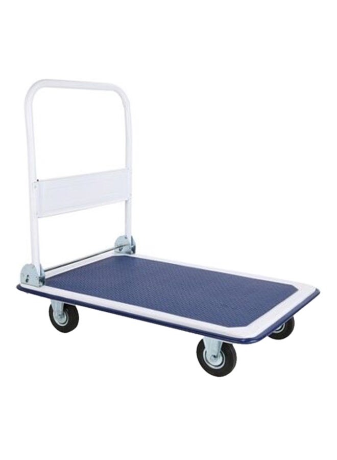 Generic Foldable Platform Trolley Blue/White 7.8kg  - Image 1
