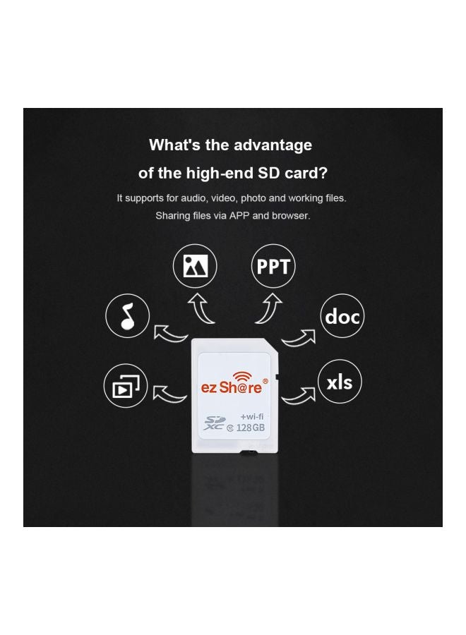 Ez Share WiFi SDHC Class 10 Flash Card White  - Image 5
